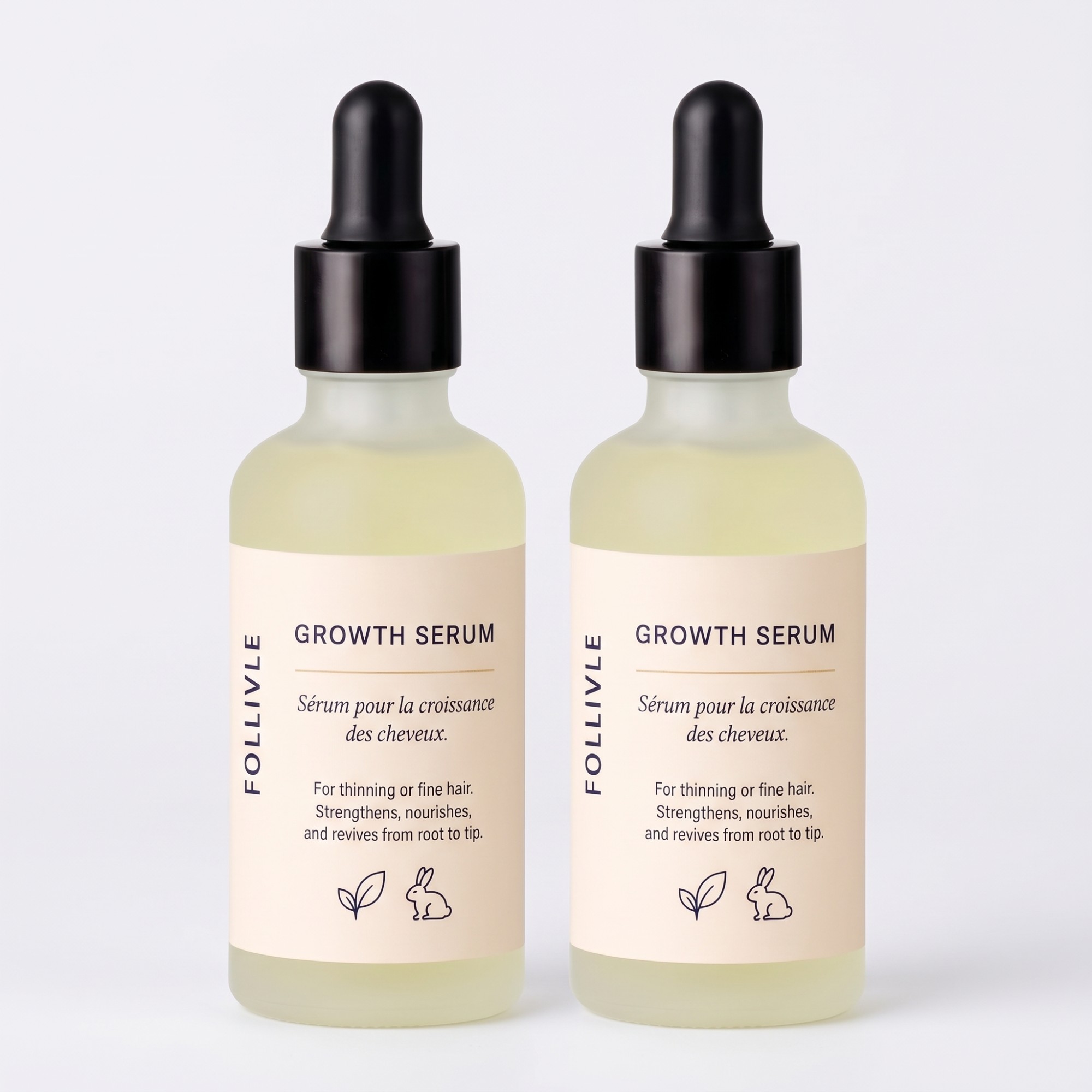 FOLLIVLE Growth Serum – 2 bottles