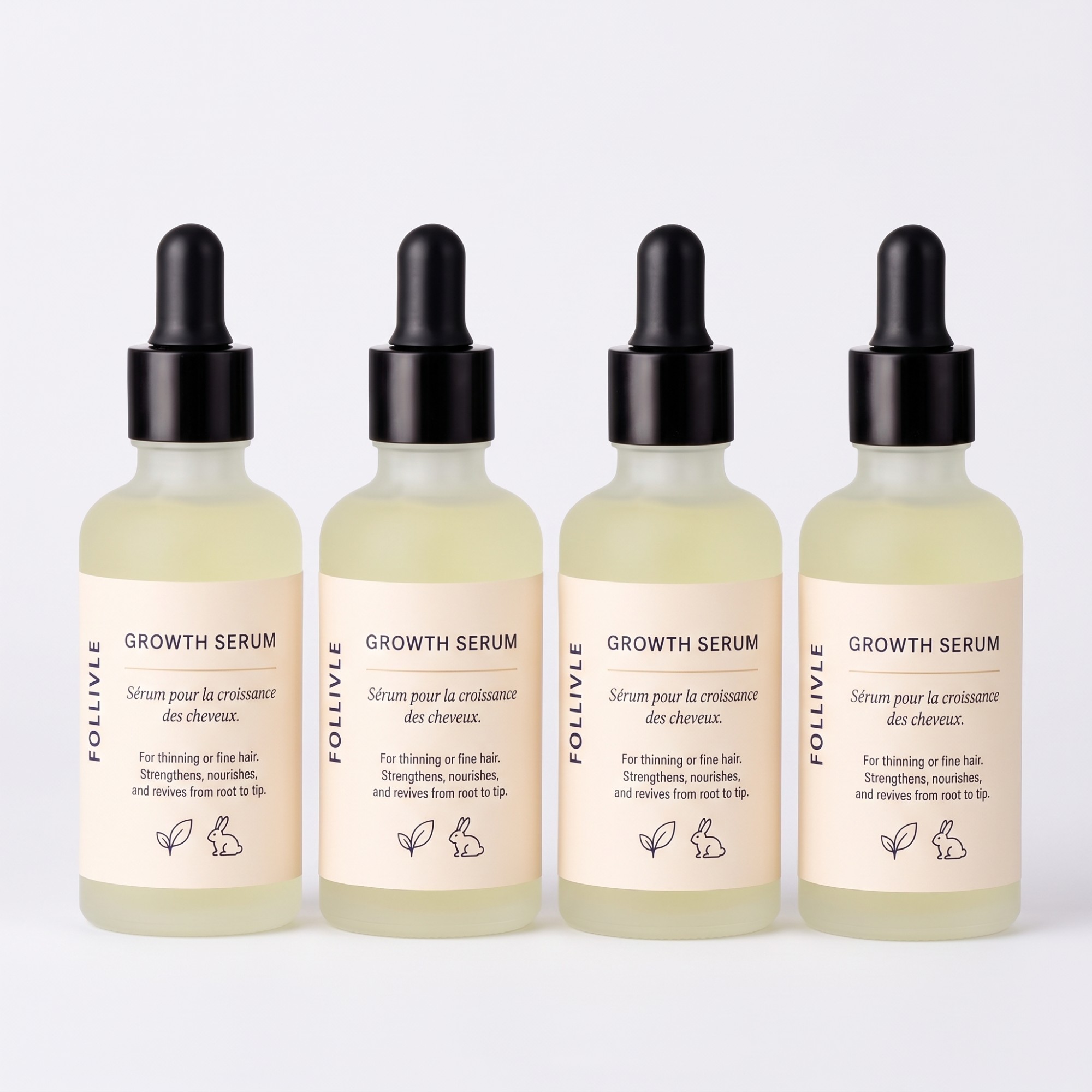 FOLLIVLE Growth Serum – 4 bottles